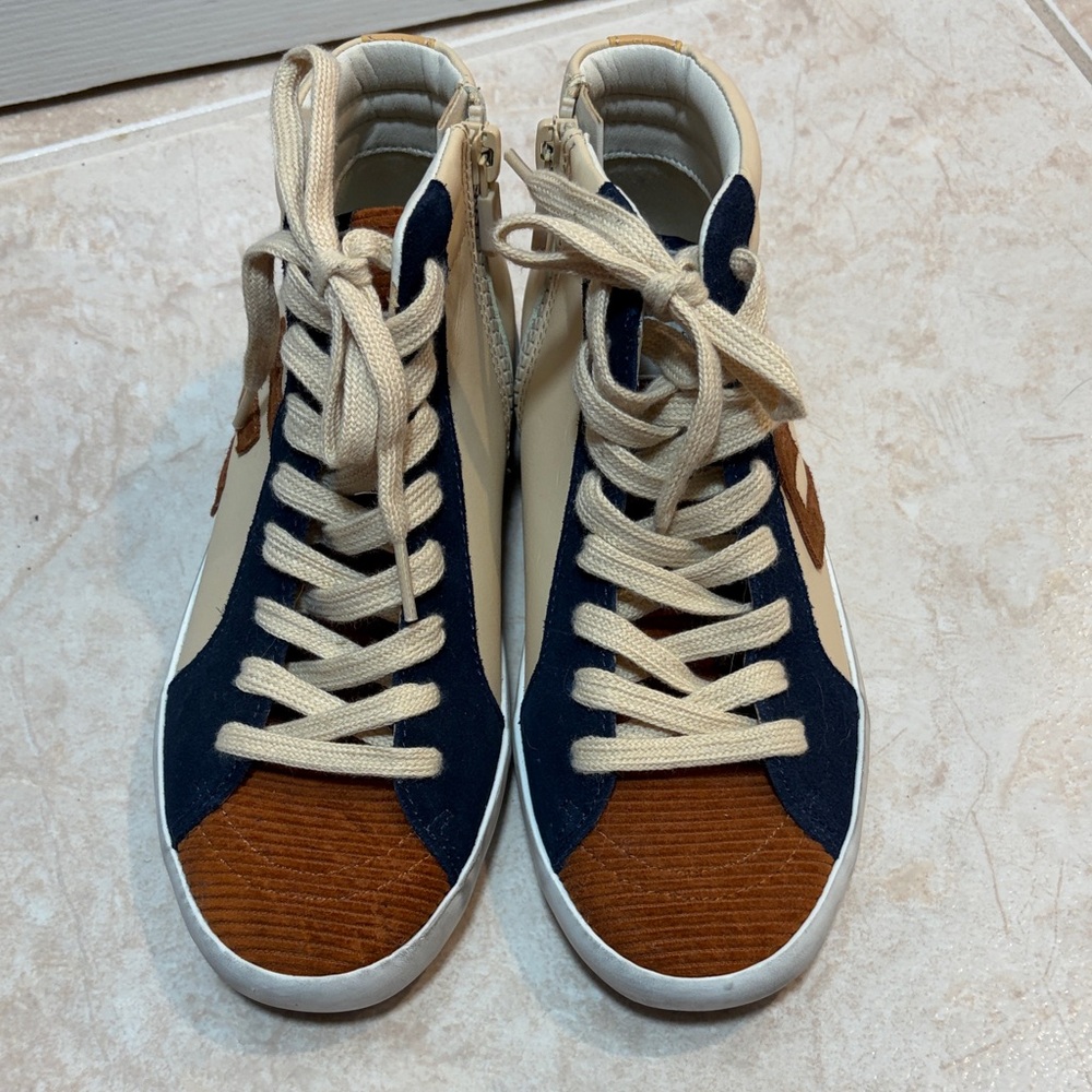 Sam Edelman Kids Sneakers in Navy and Brown